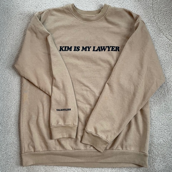 Talentless Kim Is My Lawyer Crewneck 